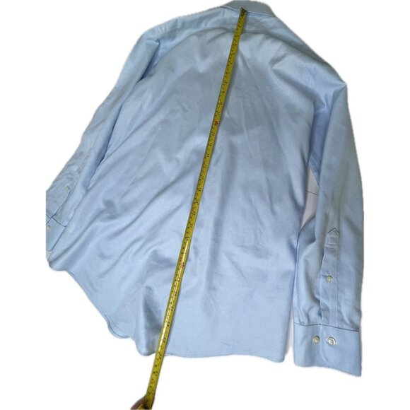 Brooks Brothers 1818 Regent Fit Non Iron Button Down Light Blue Mens 15 2/3 NWT - Picture 6 of 7